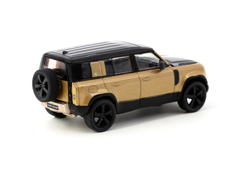 Tarmac Works 1/64 Land Rover Defender 110 Brown Metallic - MIJO Special Edition - GLOBAL64