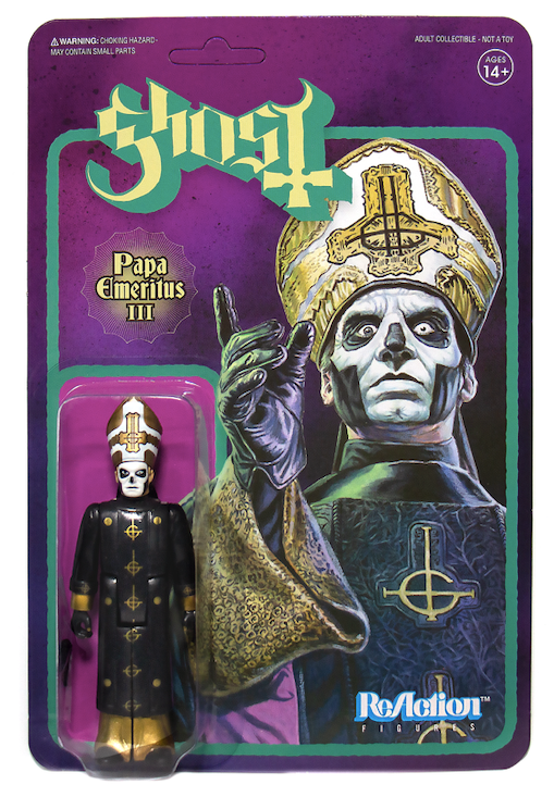 Super7 - GHOST REACTION FIGURES - PAPA EMERITUS III