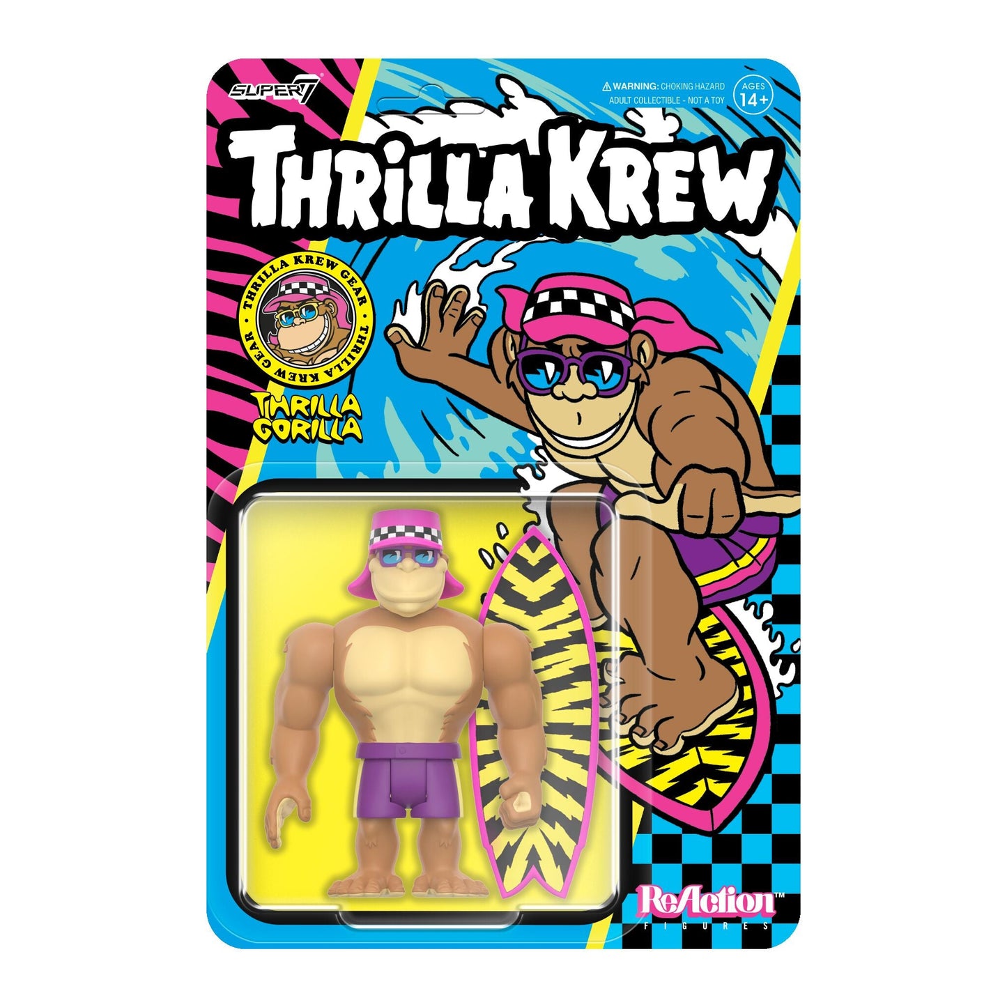 Super7 - THRILLA KREW REACTION FIGURES WAVE 02 - THRILLA GORILLA