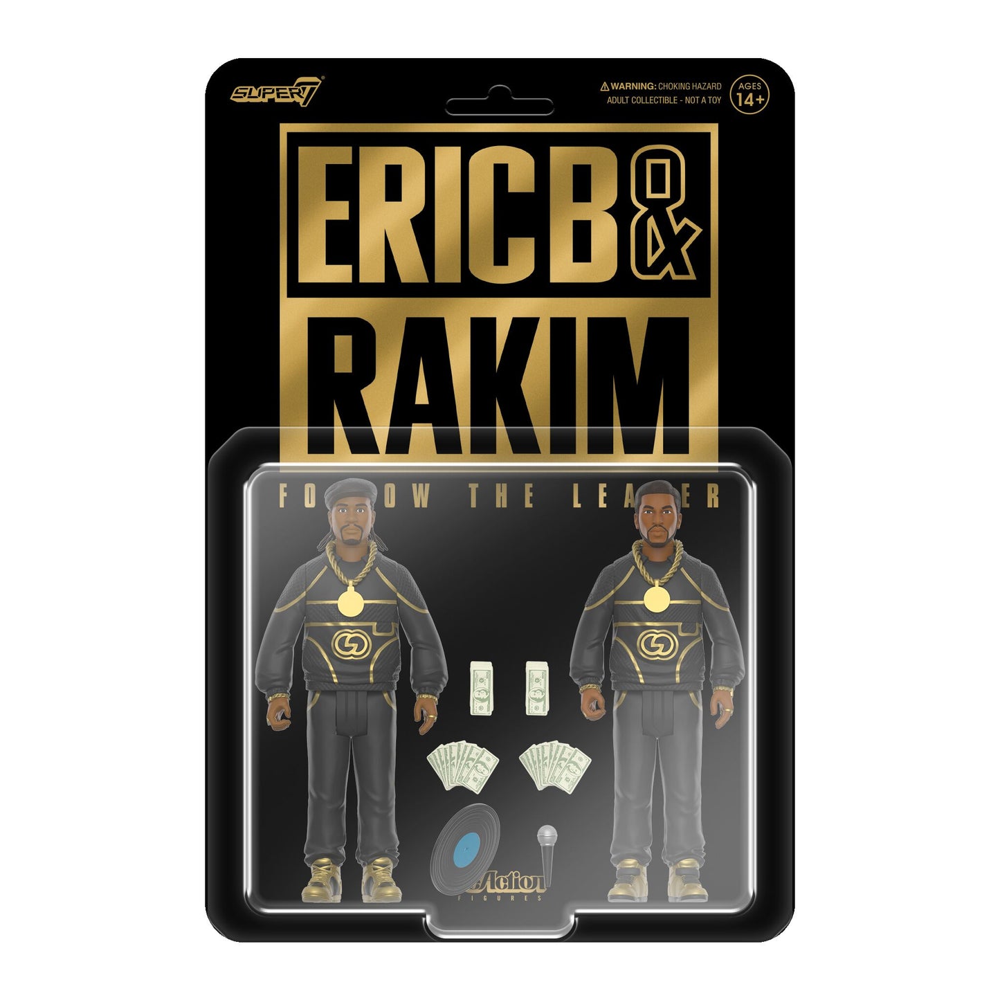 Super7 - ERIC B. & RAKIM REACTION FIGURES WAVE 02 - ERIC B. & RAKIM (FOLLOW THE LEADER)