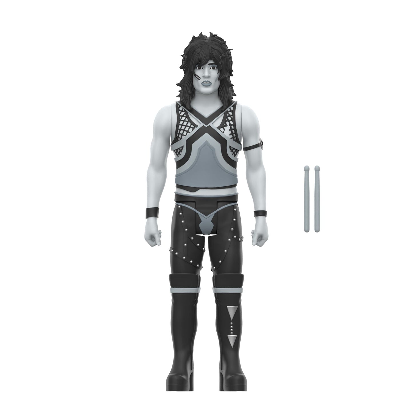 Super7 - MOTLEY CRUE REACTION FIGURES WAVE 02 - TOMMY LEE (SHOUT AT THE DEVIL - BLACK & WHITE)