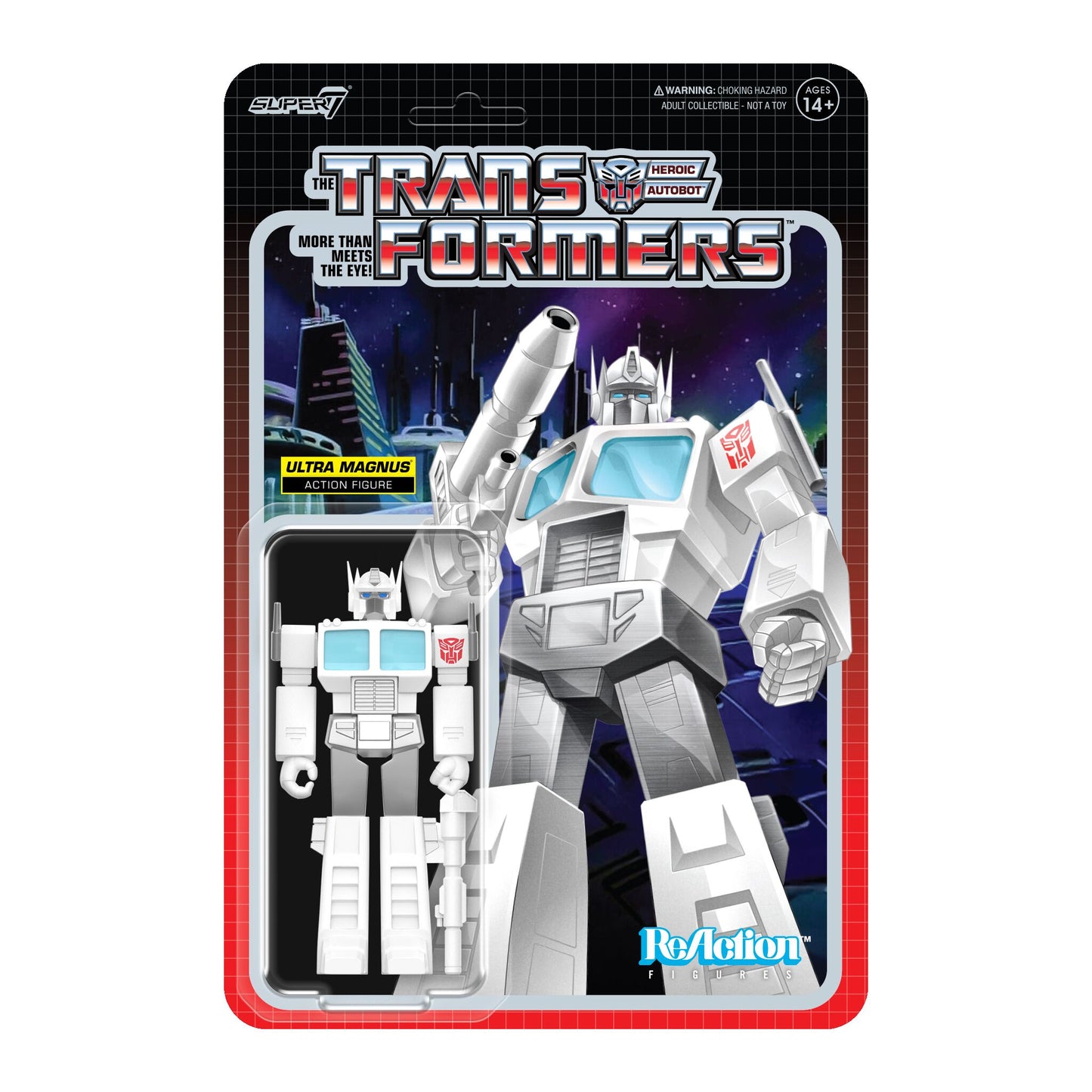 Super7 - TRANSFORMERS REACTION FIGURES WAVE 08 - OPTIMUS PRIME (ULTRA MAGNUS)