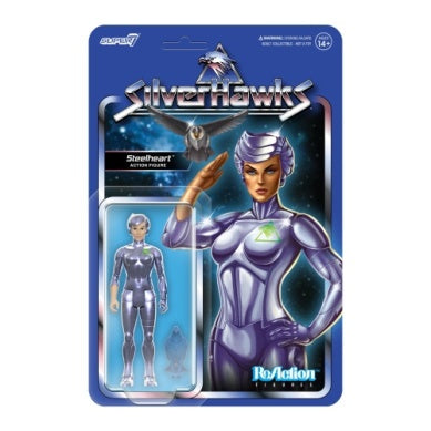Super7 - SILVERHAWKS REACTION FIGURES WAVE 01 - STEELHEART (TOY VERSION)
