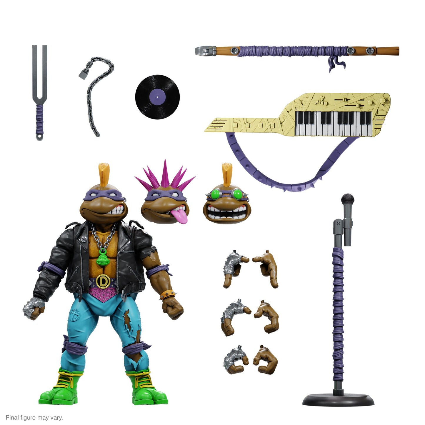 Super7 - TEENAGE MUTANT NINJA TURTLES ULTIMATES! WAVE 07 - PUNK ROCK DONATELLO