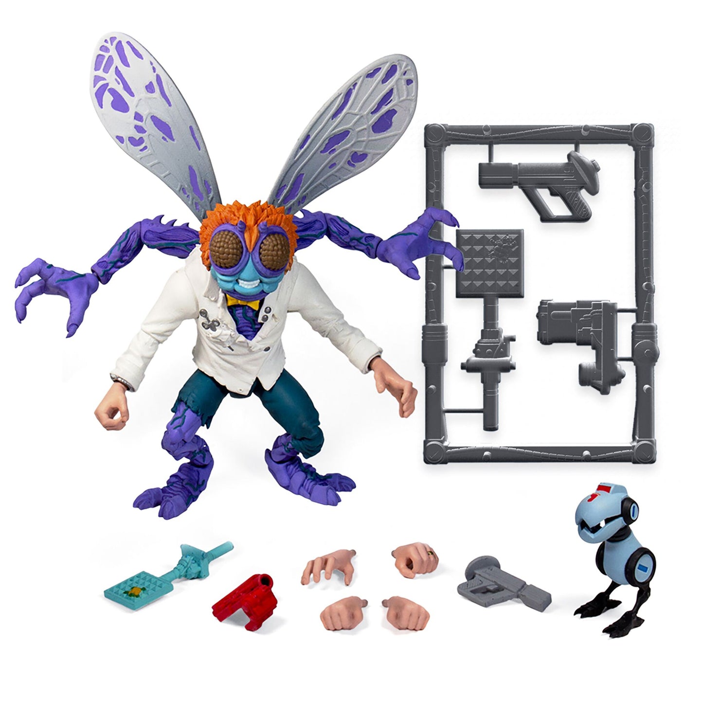 Super7 - TEENAGE MUTANT NINJA TURTLES ULTIMATES! W1 - BAXTER STOCKMAN VERSION 2