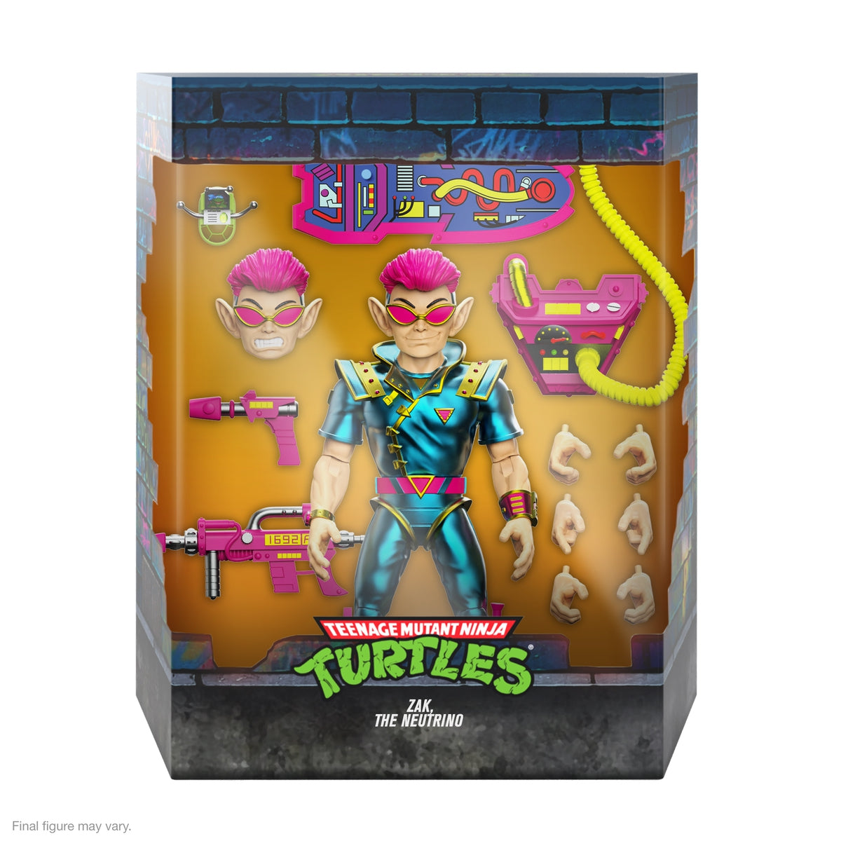 Super7 - TEENAGE MUTANT NINJA TURTLES ULTIMATES! WAVE 9 - ZAK, THE NEUTRINO