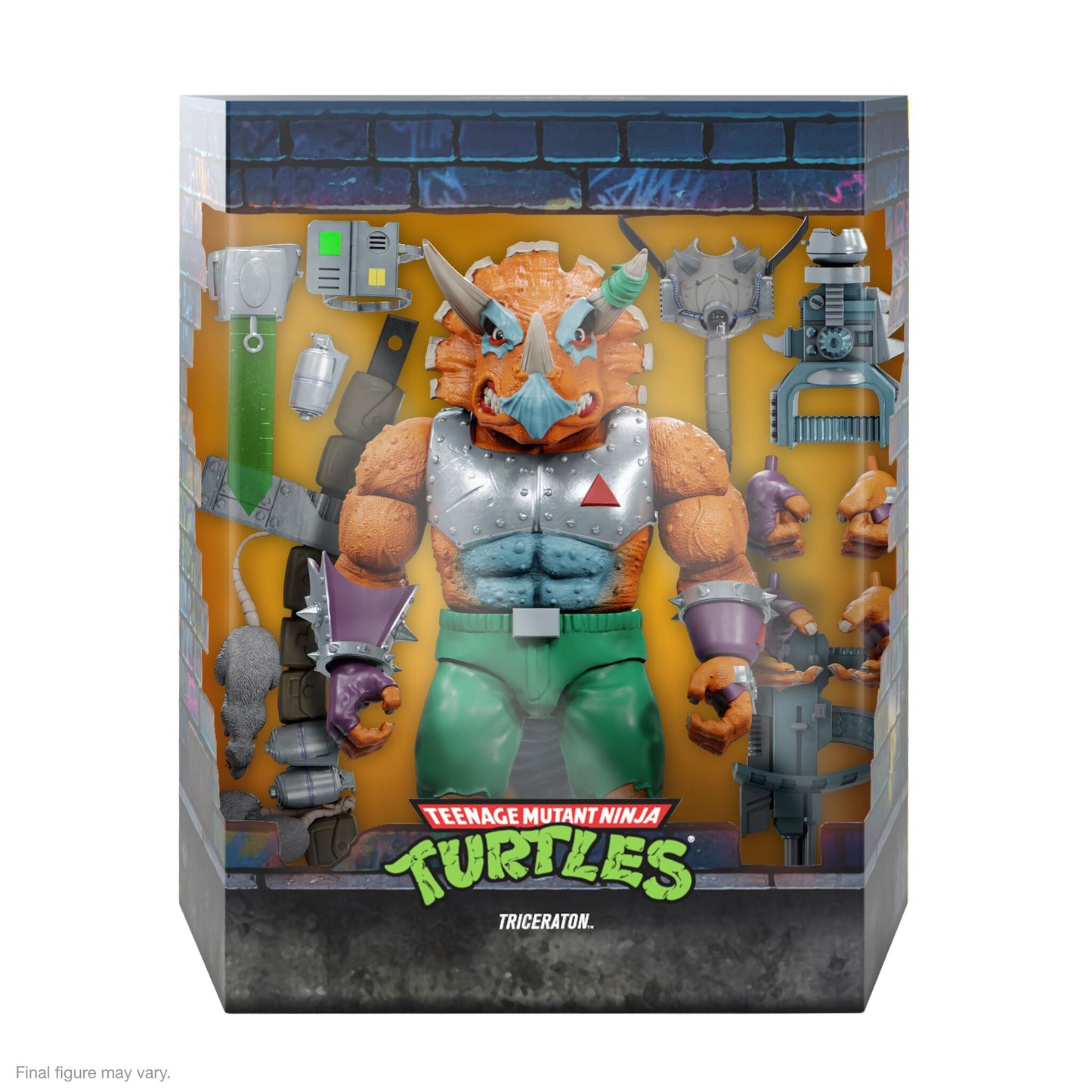 Super7 - TEENAGE MUTANT NINJA TURTLES ULTIMATES W7 - TRICERATON