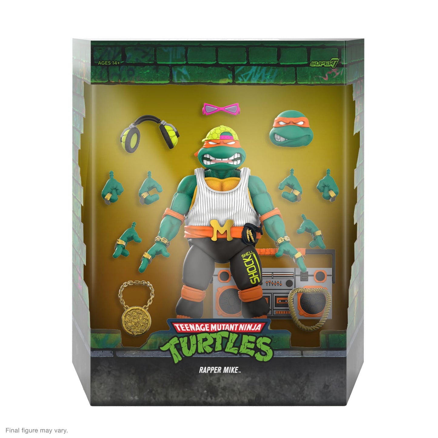 Super7 - TEENAGE MUTANT NINJA TURTLES ULTIMATES! WAVE 11 - RAPPIN' MIKE