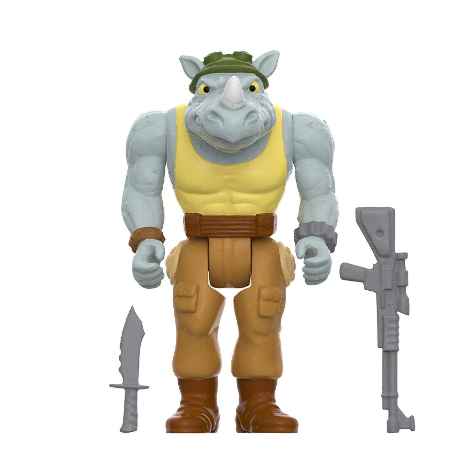 Super7 - TEENAGE MUTANT NINJA TURTLES REACTION FIGURES WAVE 10 - ROCKSTEADY (WEIRD PIZZA TO GO)