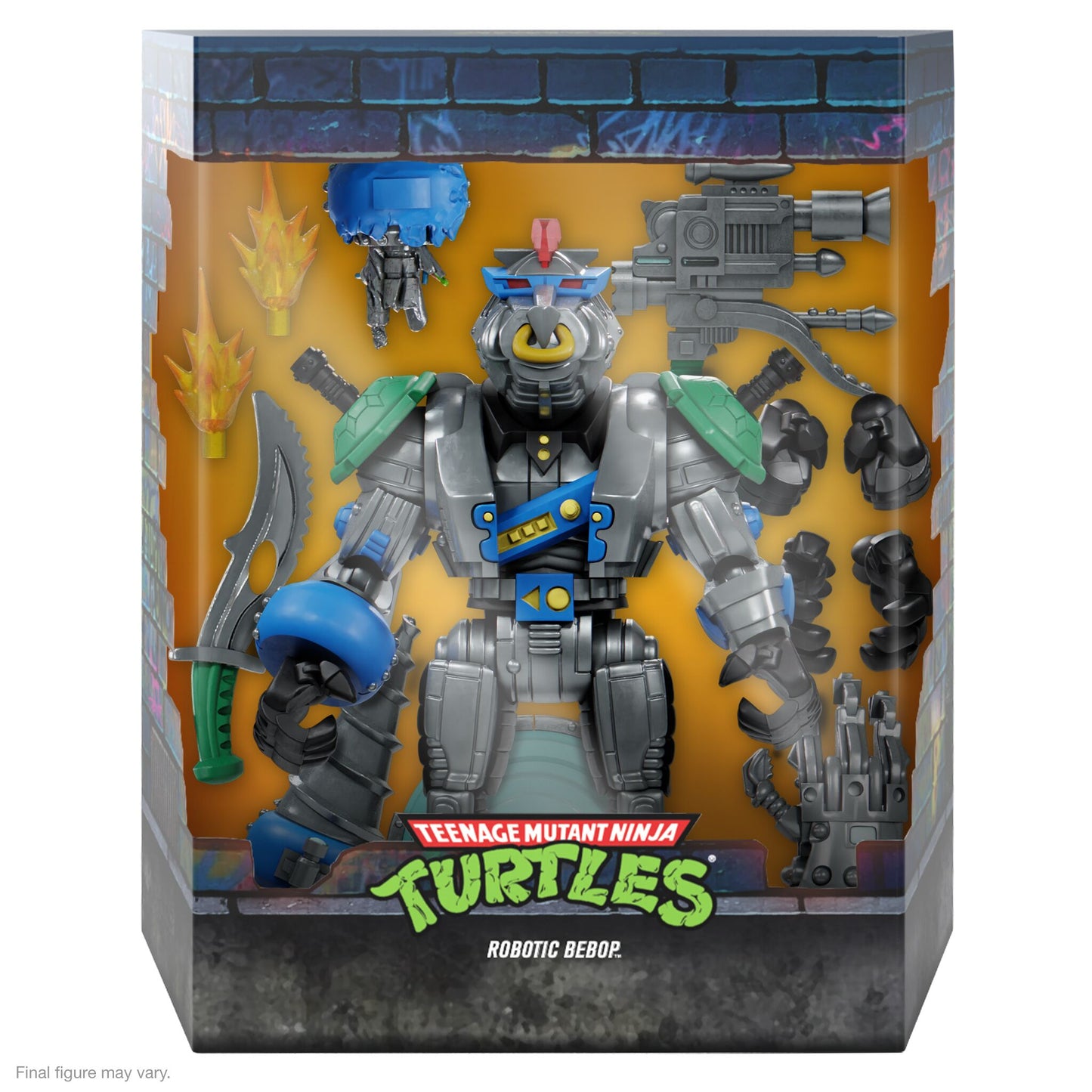 Super7 - TEENAGE MUTANT NINJA TURTLES ULTIMATES W7 - ROBOTIC BEBOP