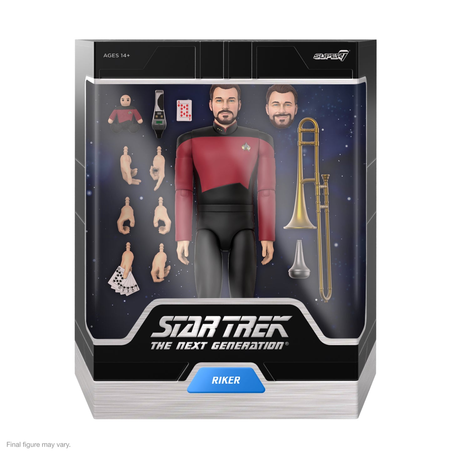 Super7 - STAR TREK: THE NEXT GENERATION ULTIMATES! W1 - RIKER
