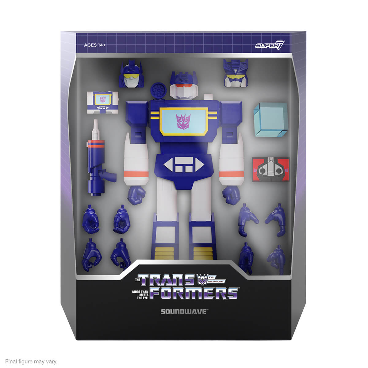 Super7 - TRANSFORMERS ULTIMATES! WAVE 4 - SOUNDWAVE (G1)