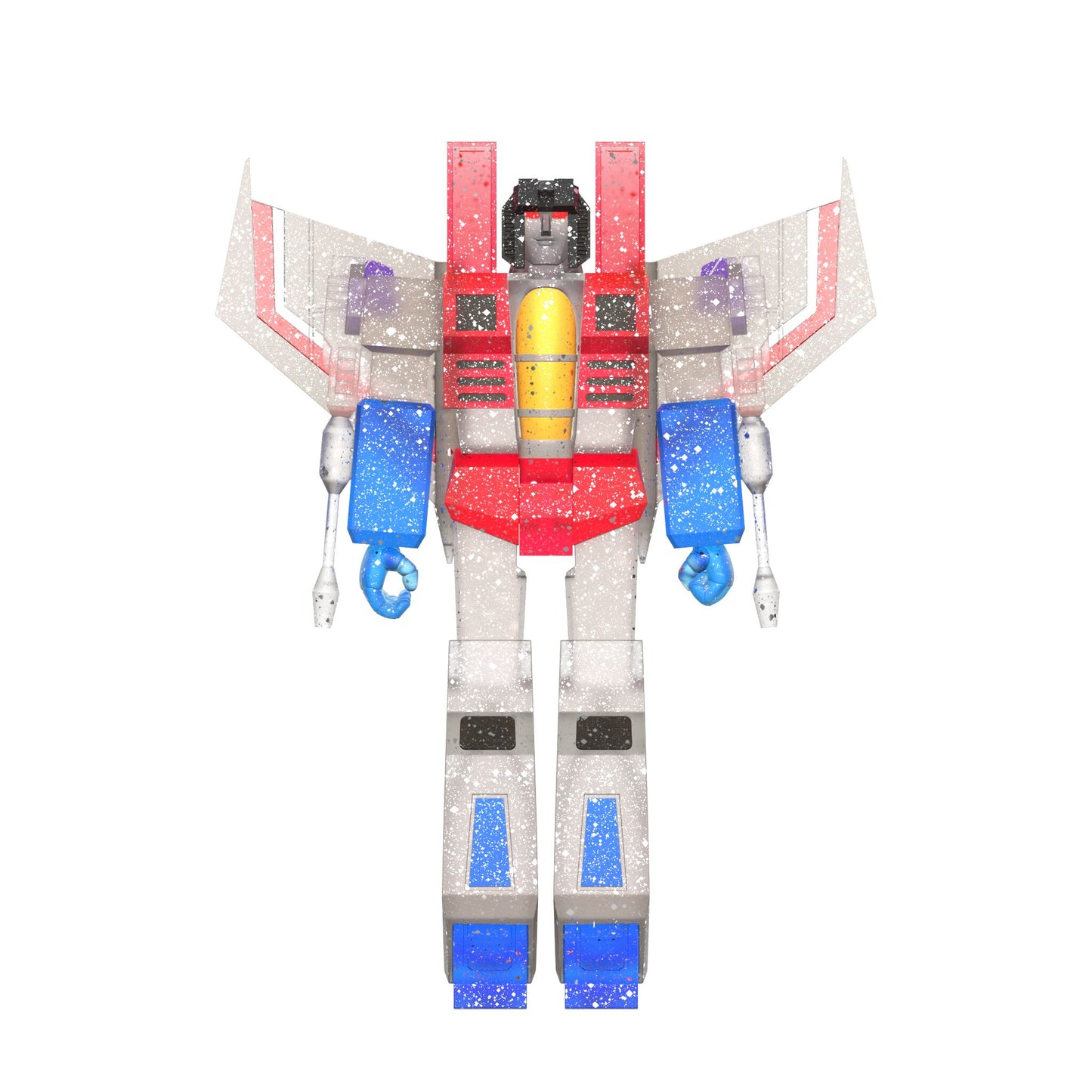 Super7 - TRANSFORMERS REACTION FIGURES WAVE 08 - GHOST OF STARSCREAM (TRANSLUCENT GLITTER)