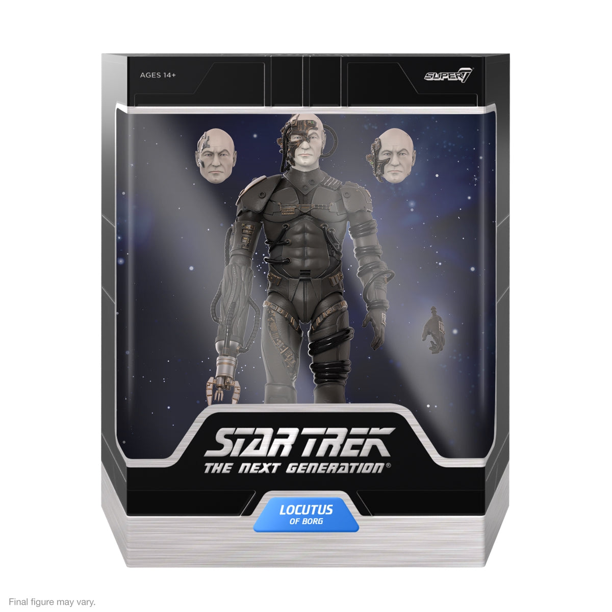 Super7 - STAR TREK: THE NEXT GENERATION ULTIMATES! W1 - LOCUTUS OF BORG