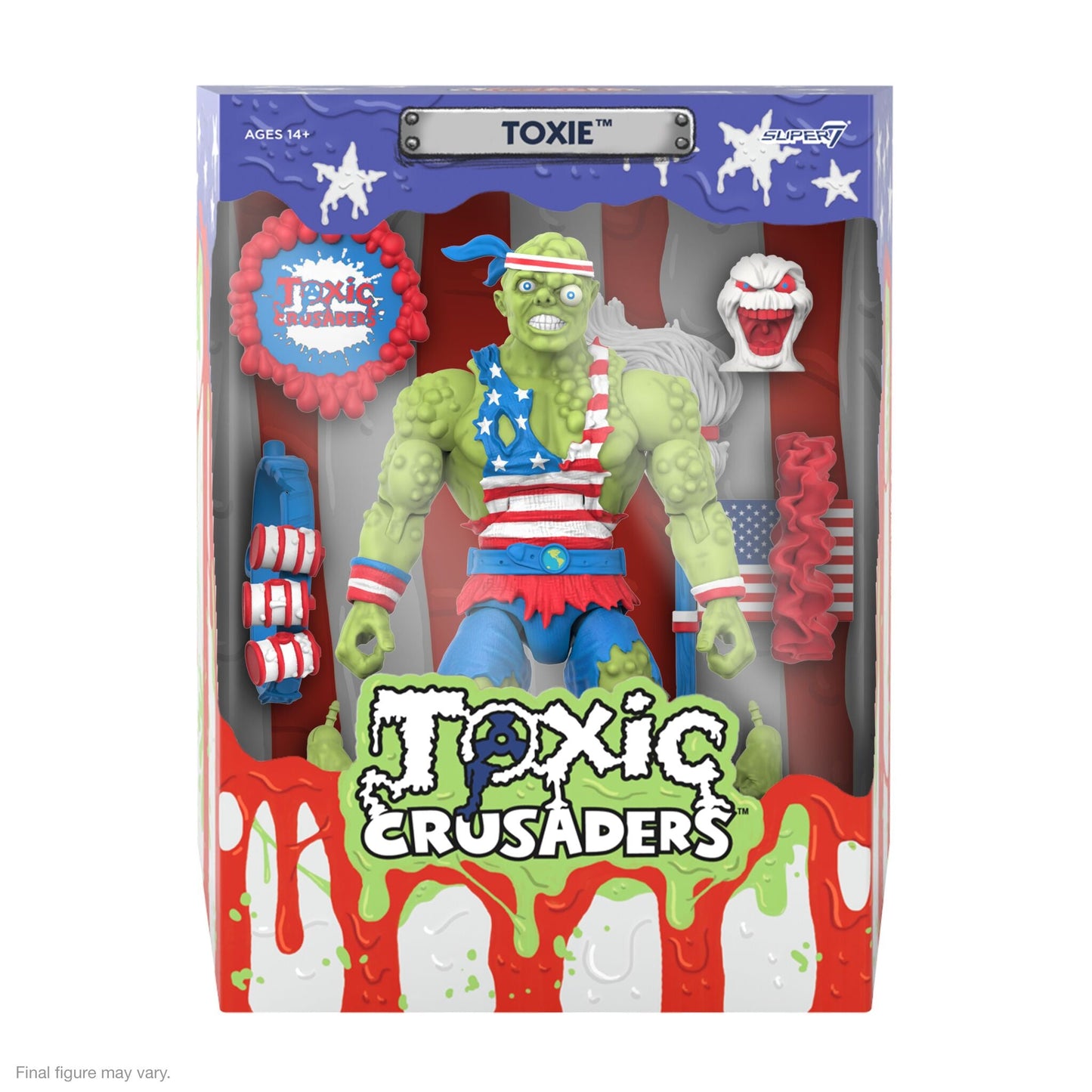 Super7 - TOXIC CRUSADER ULTIMATES! WAVE 05 - TOXIE (VINTAGE TOY AMERICA)