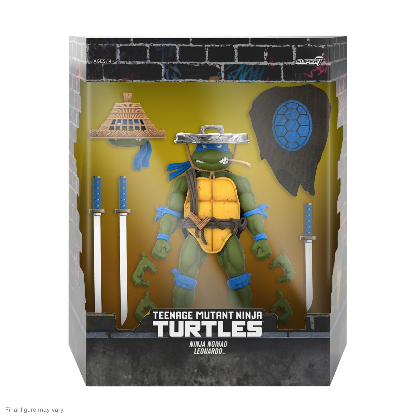 Super7 - TEENAGE MUTANT NINJA TURTLES ULTIMATES! WAVE 11 - NINJA NOMAD LEONARDO