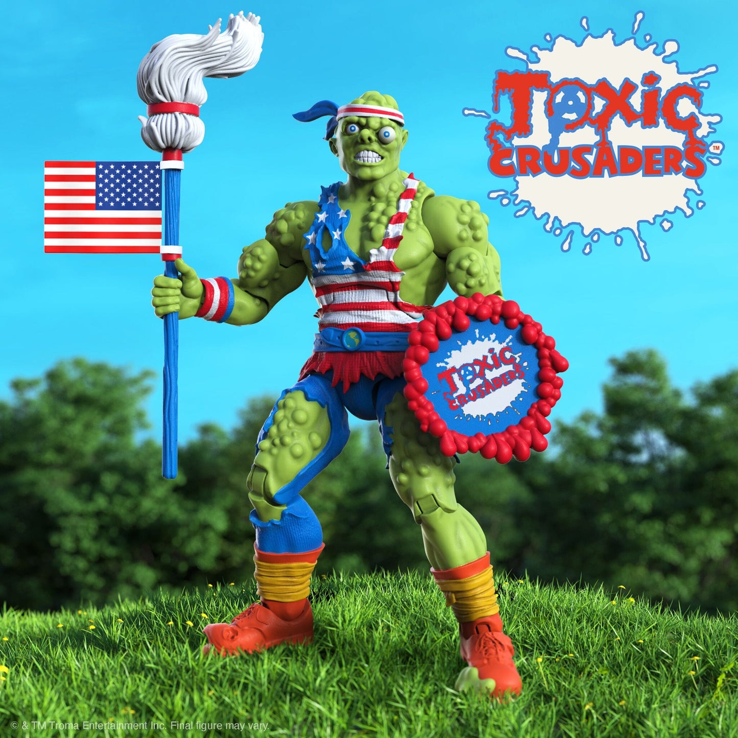 Super7 - TOXIC CRUSADER ULTIMATES! WAVE 05 - TOXIE (VINTAGE TOY AMERICA)