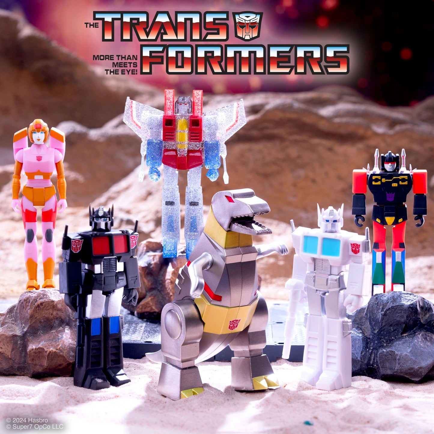 Super7 - TRANSFORMERS REACTION FIGURES WAVE 08 - RUMBLE (RED)