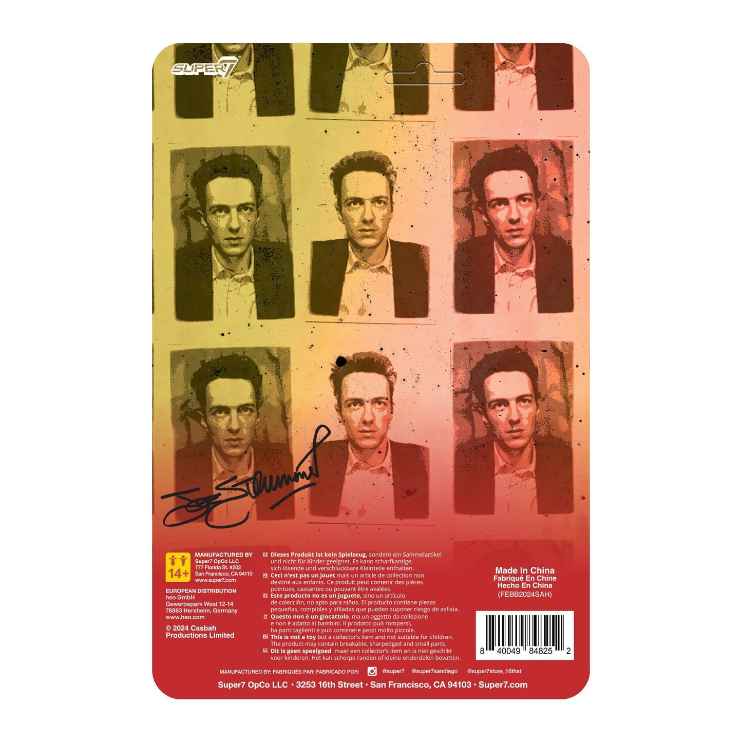 Super7 - JOE STRUMMER REACTION FIGURES - JOE STRUMMER