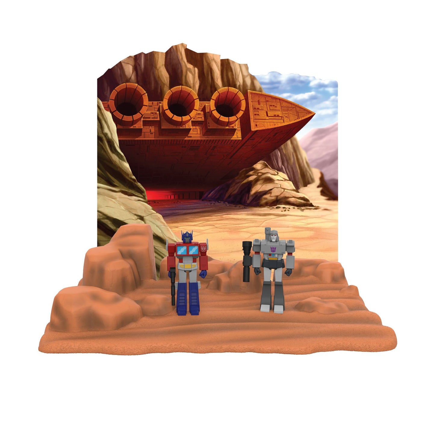 Super7 - TRANSFORMERS REACTION FIGURES - THE ARK PLAYSET