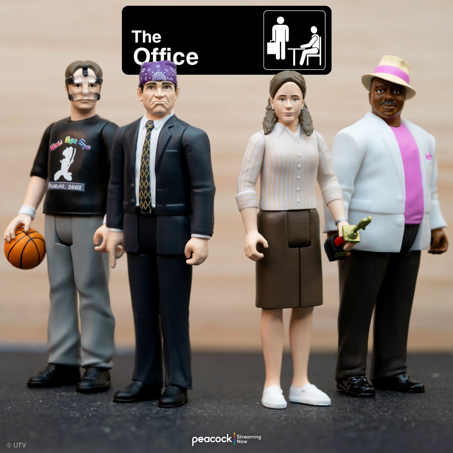 Super7 - THE OFFICE REACTION FIGURES WAVE 2 - PAM BEESLY (DUNDIE )