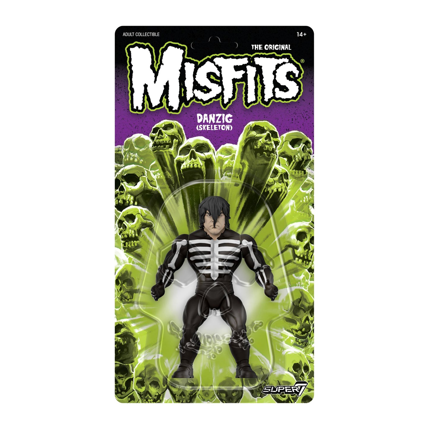 Super7 - MISFITS VINTAGE FIGURES WAVE 01 - DANZIG (SKELETON SHIRT)