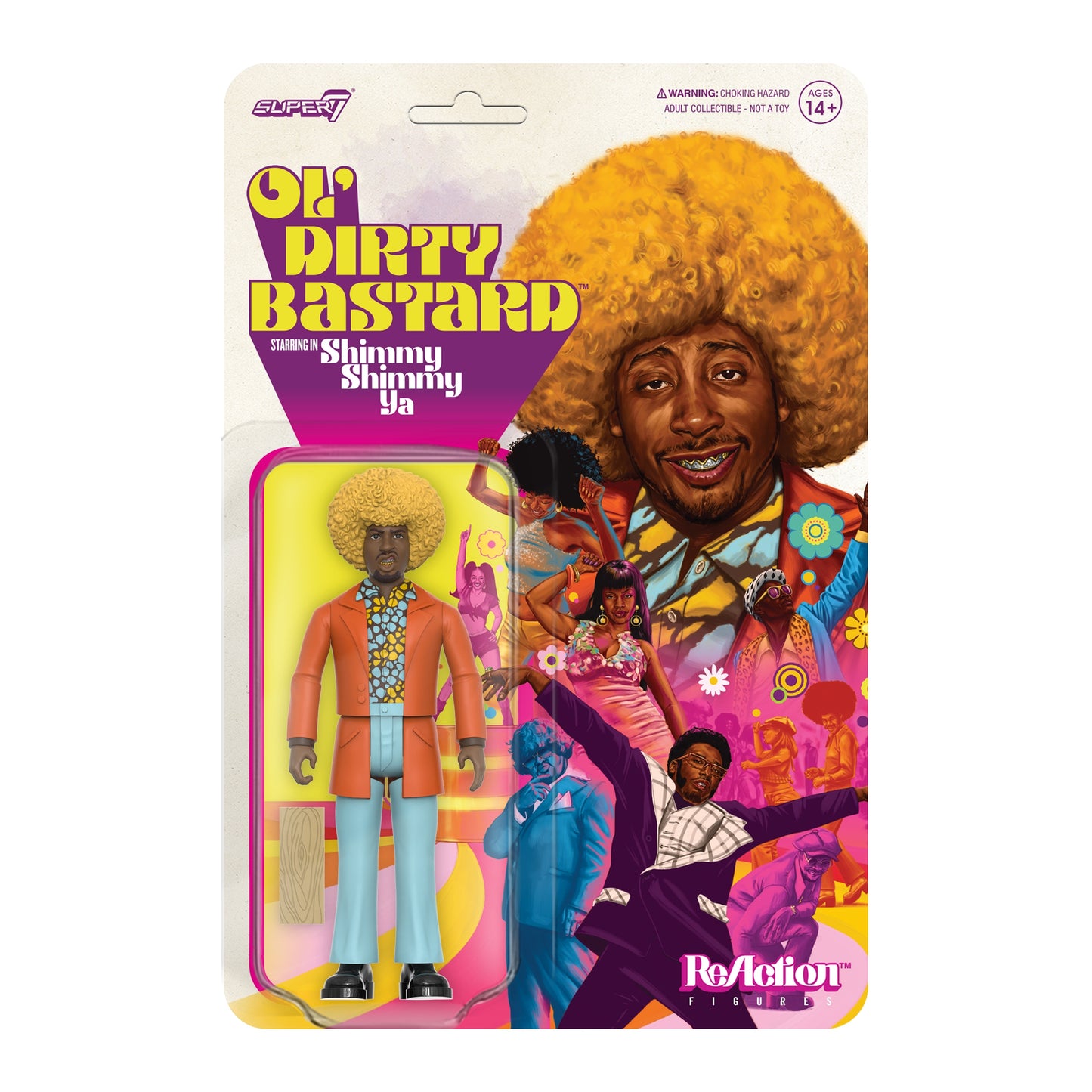 Super7 - ODB REACTION FIGURE WAVE 3 - ODB SHIMMY SHIMMY YA