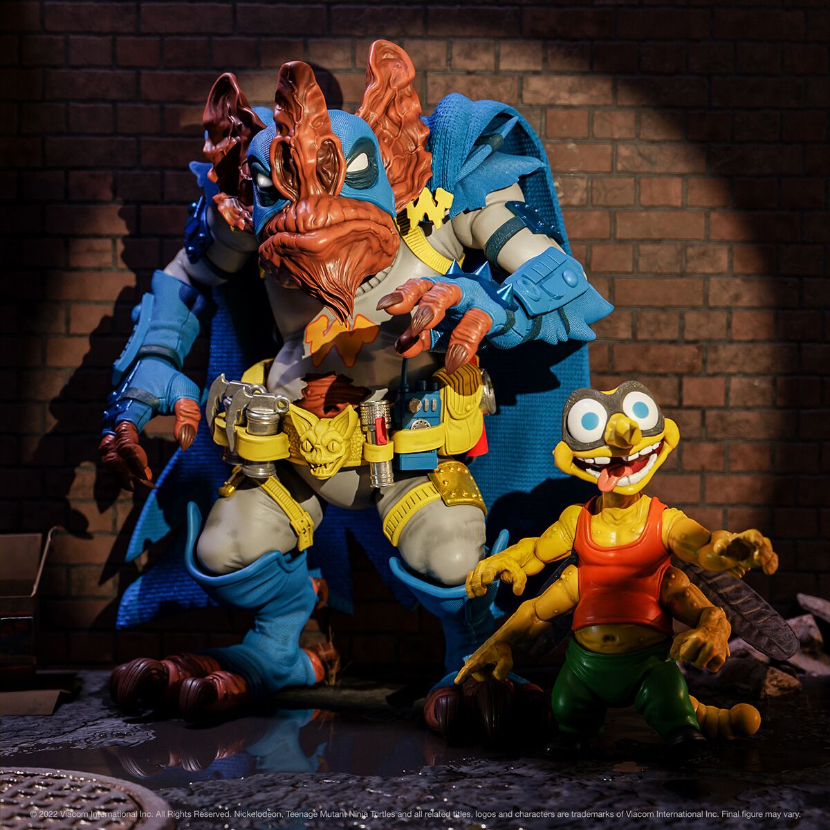 Super7 - TEENAGE MUTANT NINJA TURTLES ULTIMATES! WAVE 9 - WINGNUT & SCREWLOOSE