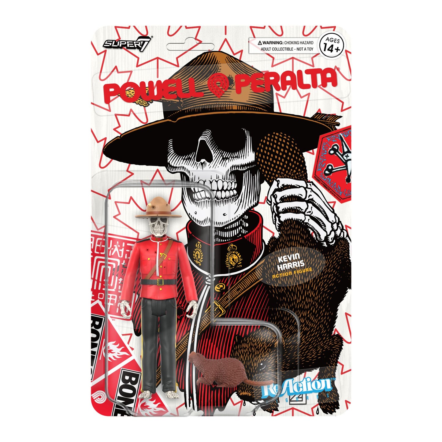 Super7 - POWELL-PERALTA REACTION FIGURES WAVE 04 - KEVIN HARRIS