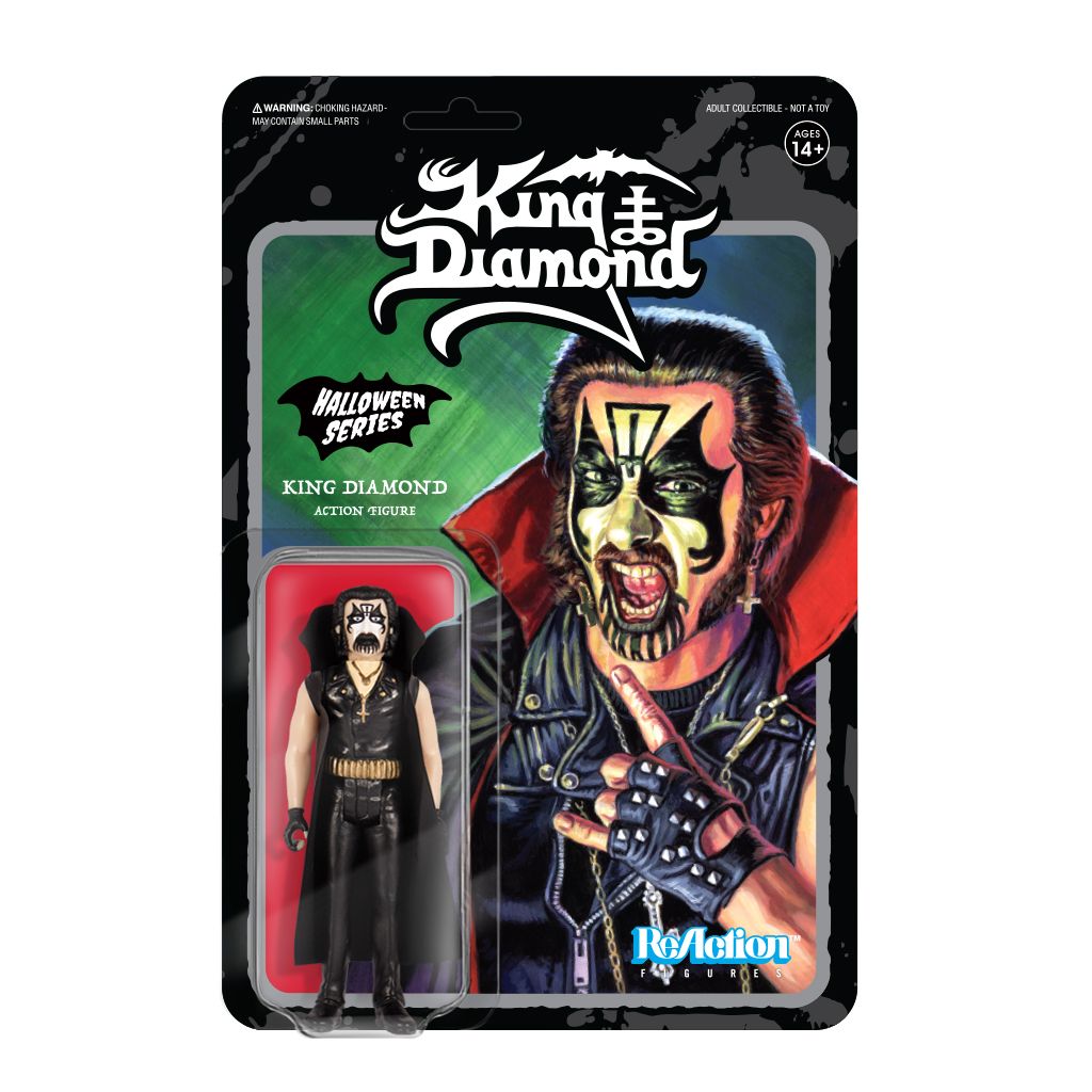 Super7 - KING DIAMOND REACTION FIGURES - KING DIAMOND