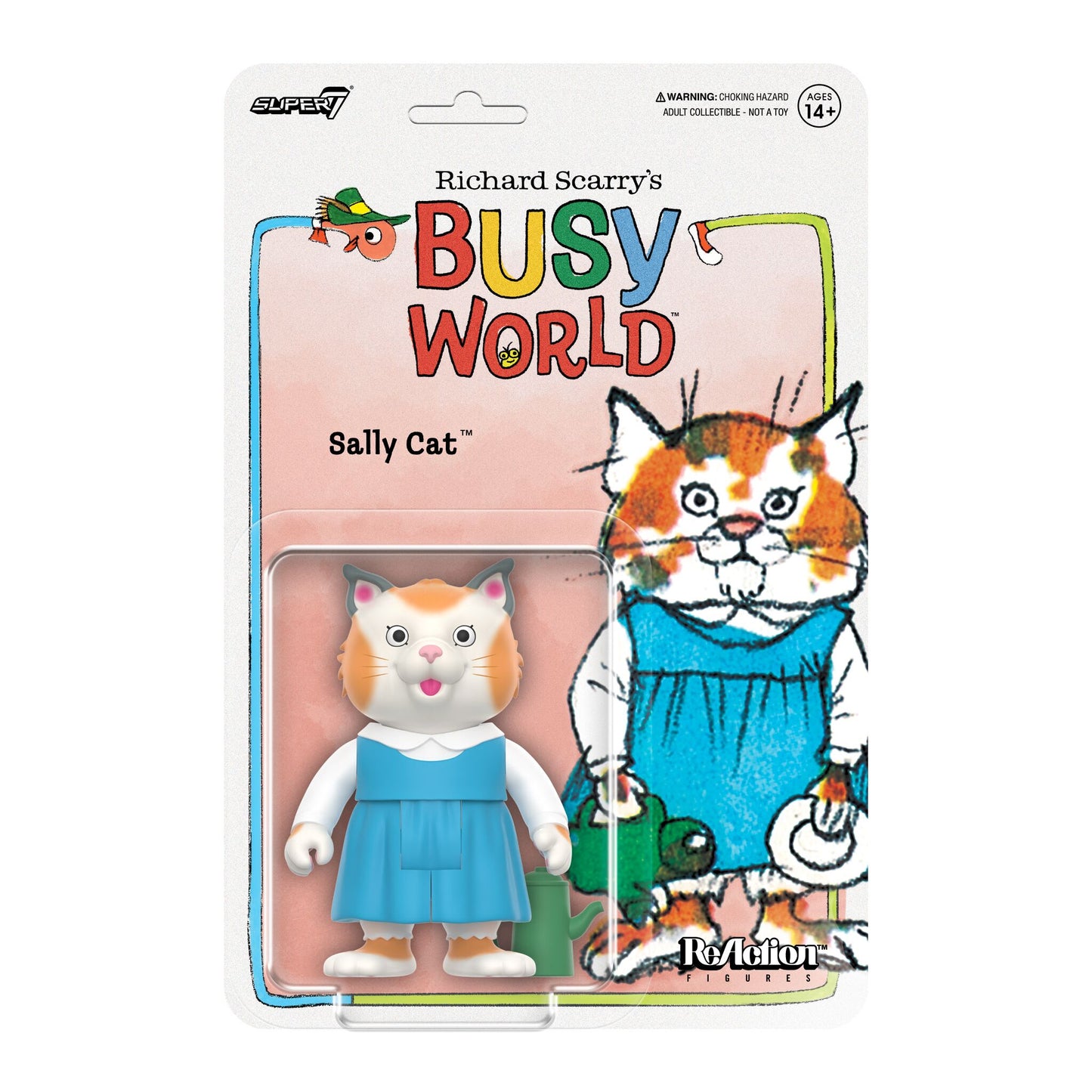 Supre7 - RICHARD SCARRY REACTION FIGURES WAVE 02 - SALLY CAT