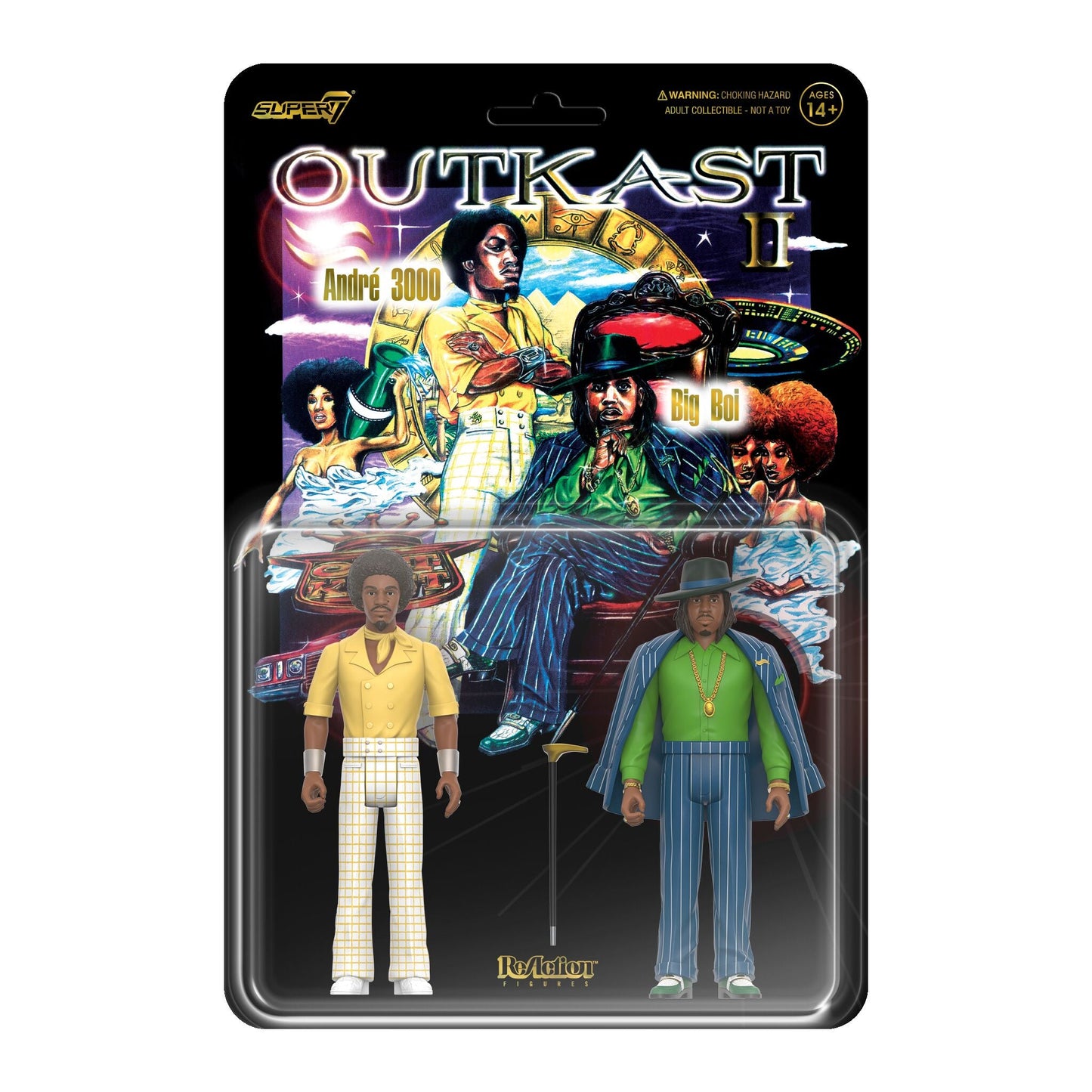 Super7 - OUTKAST REACTION FIGURES WAVE 02 - OUTKAST (AQUEMINI)
