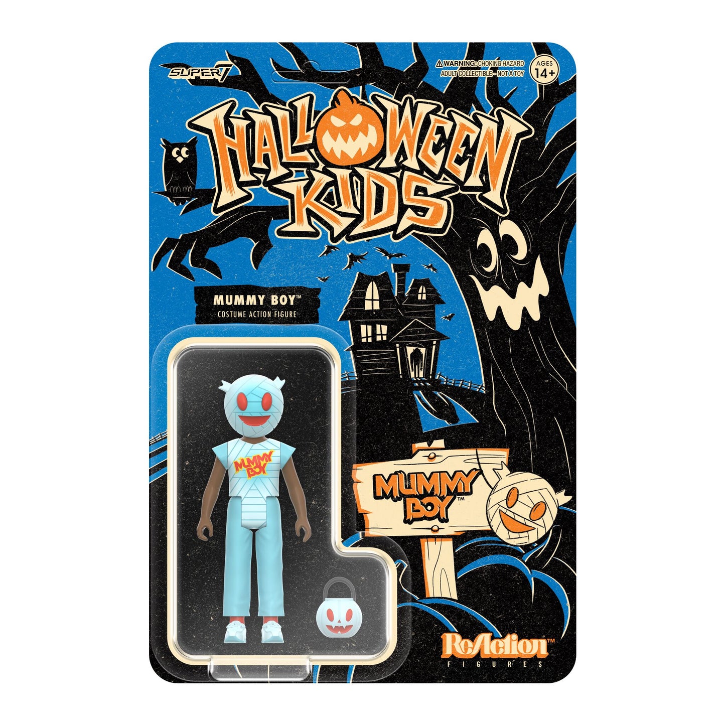 Super7 - HALLOWEEN KIDS REACTION - MUMMY BOY (SUPER7)