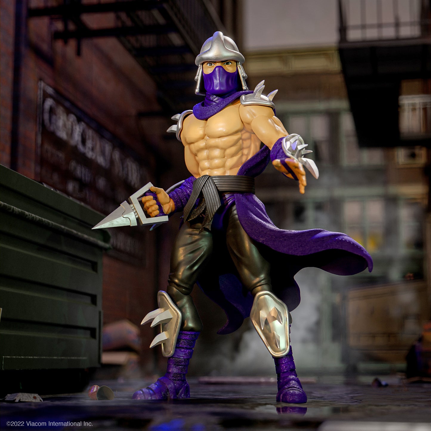 Super7 - TEENAGE MUTANT NINJA TURTLES ULTIMATES! WAVE 8 - SHREDDER (SILVER ARMOR)