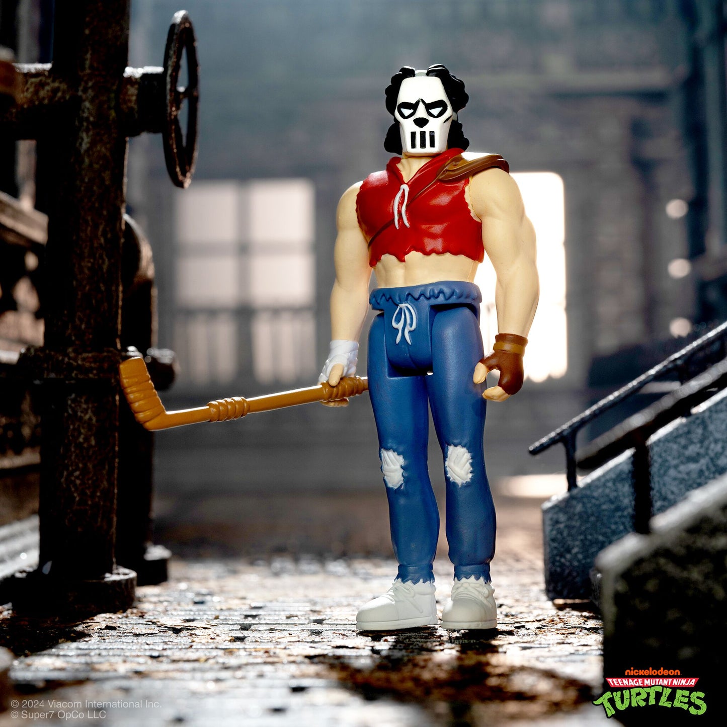 Super7 - TEENAGE MUTANT NINJA TURTLES REACTION FIGURES WAVE 11 - CASEY JONES (COMIC COLOR)