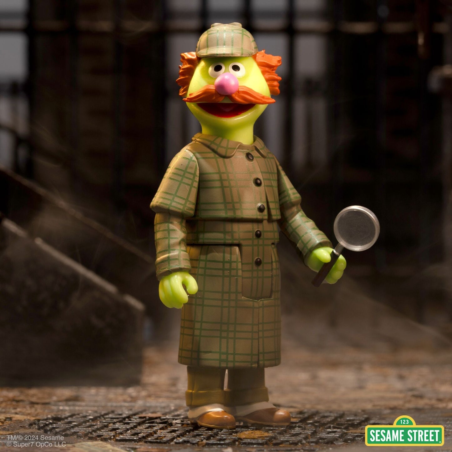 Super7 - SESAME STREET REACTION FIGURES WAVE 03 - SHERLOCK HEMLOCK