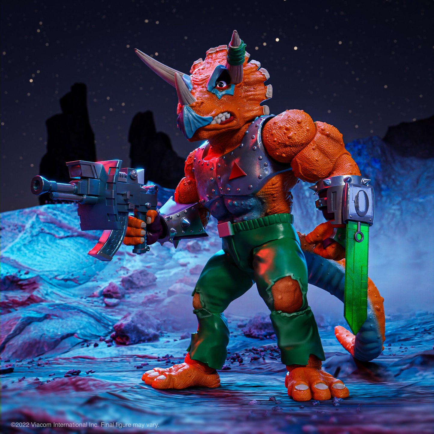 Super7 - TEENAGE MUTANT NINJA TURTLES ULTIMATES W7 - TRICERATON