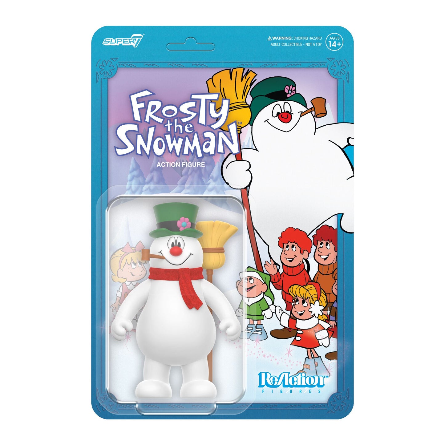Super7 - FROSTY THE SNOWMAN REACTION FIGURES - FROSTY