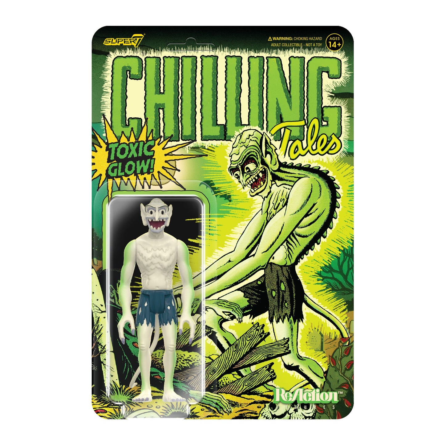 Super7 - PRE-CODE HORROR REACTION W3 - CHILLING TALES - GRAVEYARD GHOUL(GLOW)