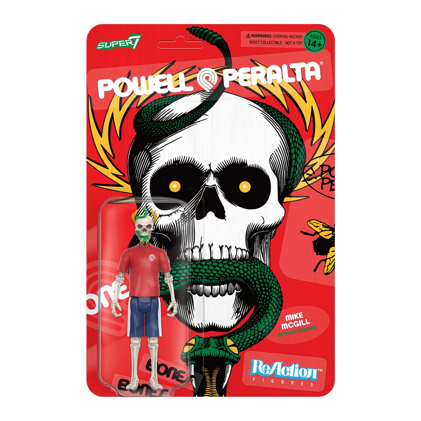 Super7 - POWELL-PERALTA REACTION FIGURE WAVE 2 - MIKE MCGILL