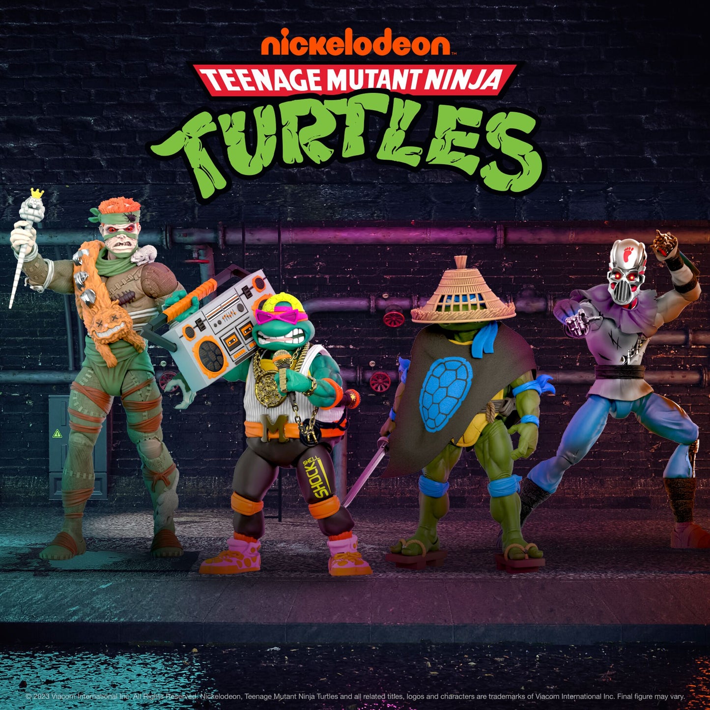 Super7 - TEENAGE MUTANT NINJA TURTLES ULTIMATES! WAVE 11 - NINJA NOMAD LEONARDO
