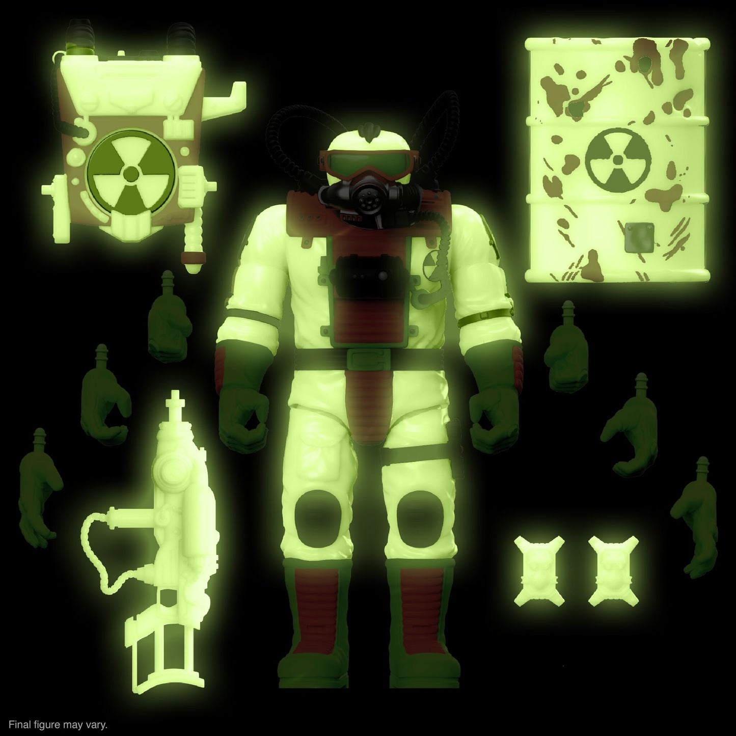 Super7 - TOXIC CRUSADER ULTIMATES! WAVE 04 (NYCC) - RADIATION RANGER (GLOW)