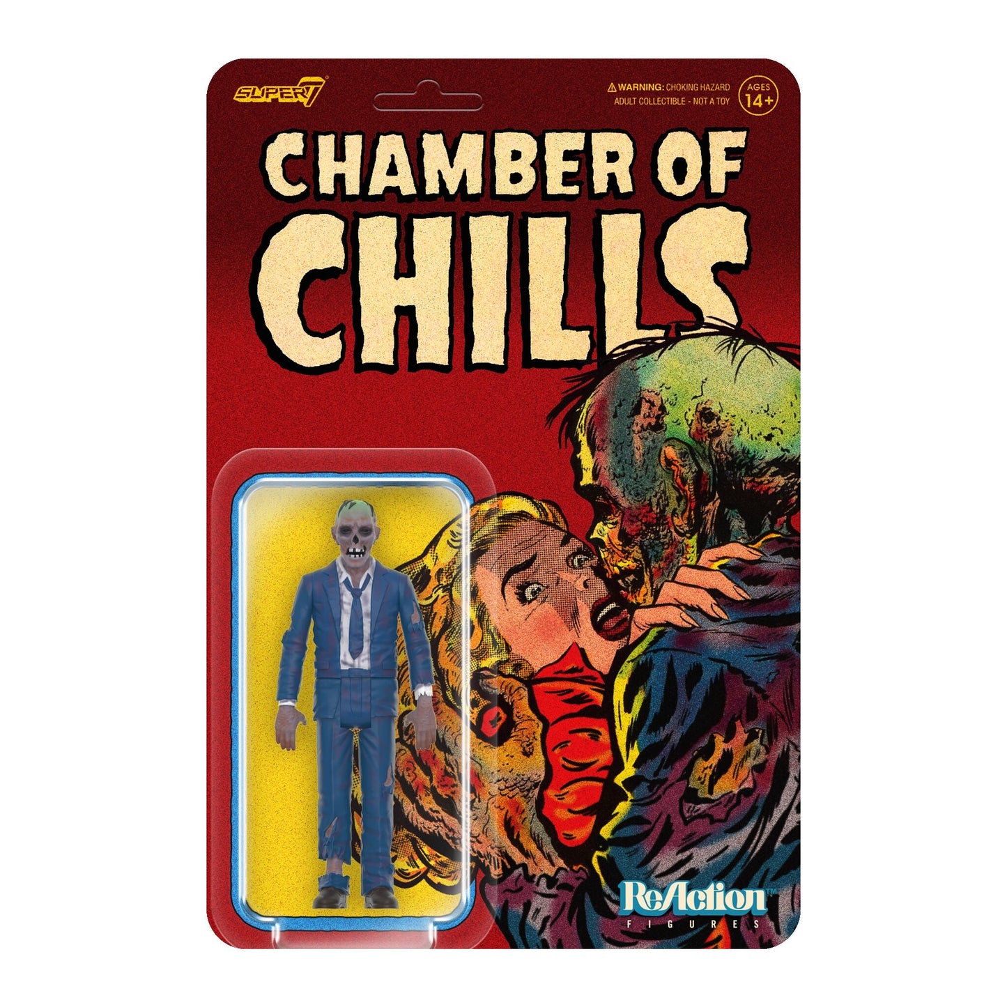 Super7 - PRE-CODE HORROR REACTION FIGURES WAVE 02 (REORDER) - CHAMBER OF CHILLS 23 - HEARTLESS ZOMBIE