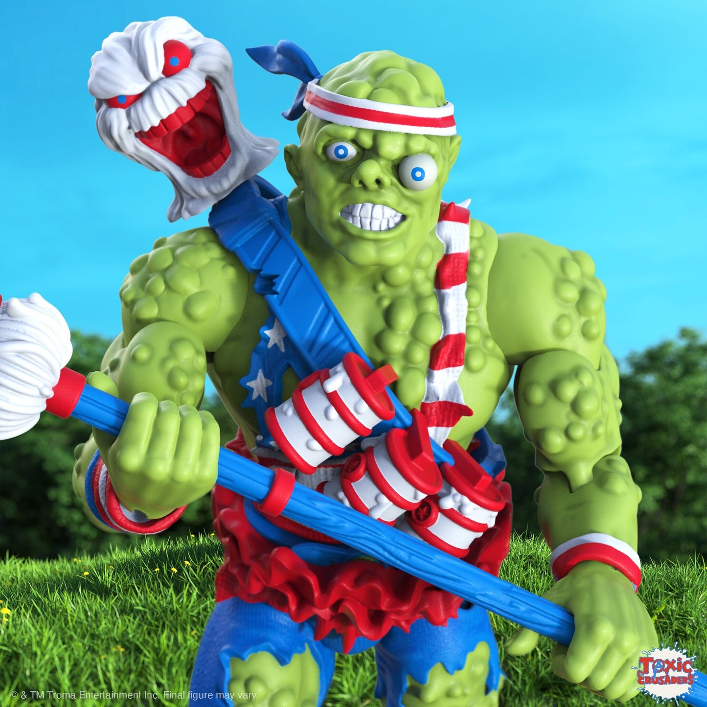 Super7 - TOXIC CRUSADER ULTIMATES! WAVE 05 - TOXIE (VINTAGE TOY AMERICA)
