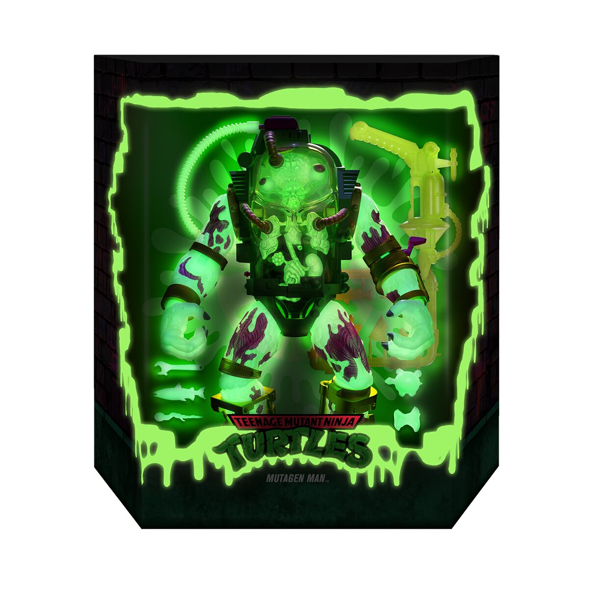 Super7 - TMNT ULTIMATES! WAVE 2 - MUTAGEN MAN (GLOW)
