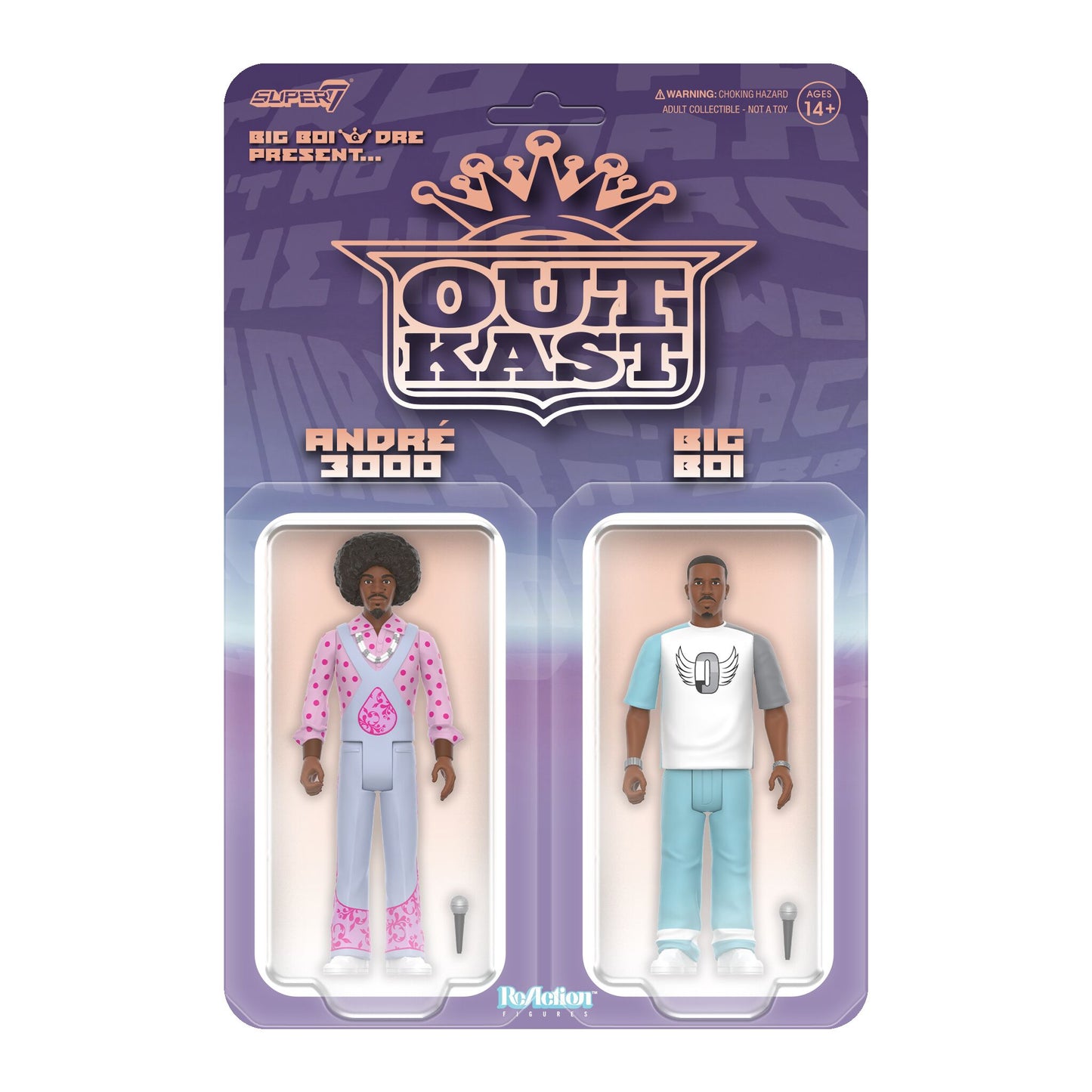 Super7 - OUTKAST REACTION FIGURES WAVE 03 - OUTKAST (BIG BOI & DRE PRESENT)