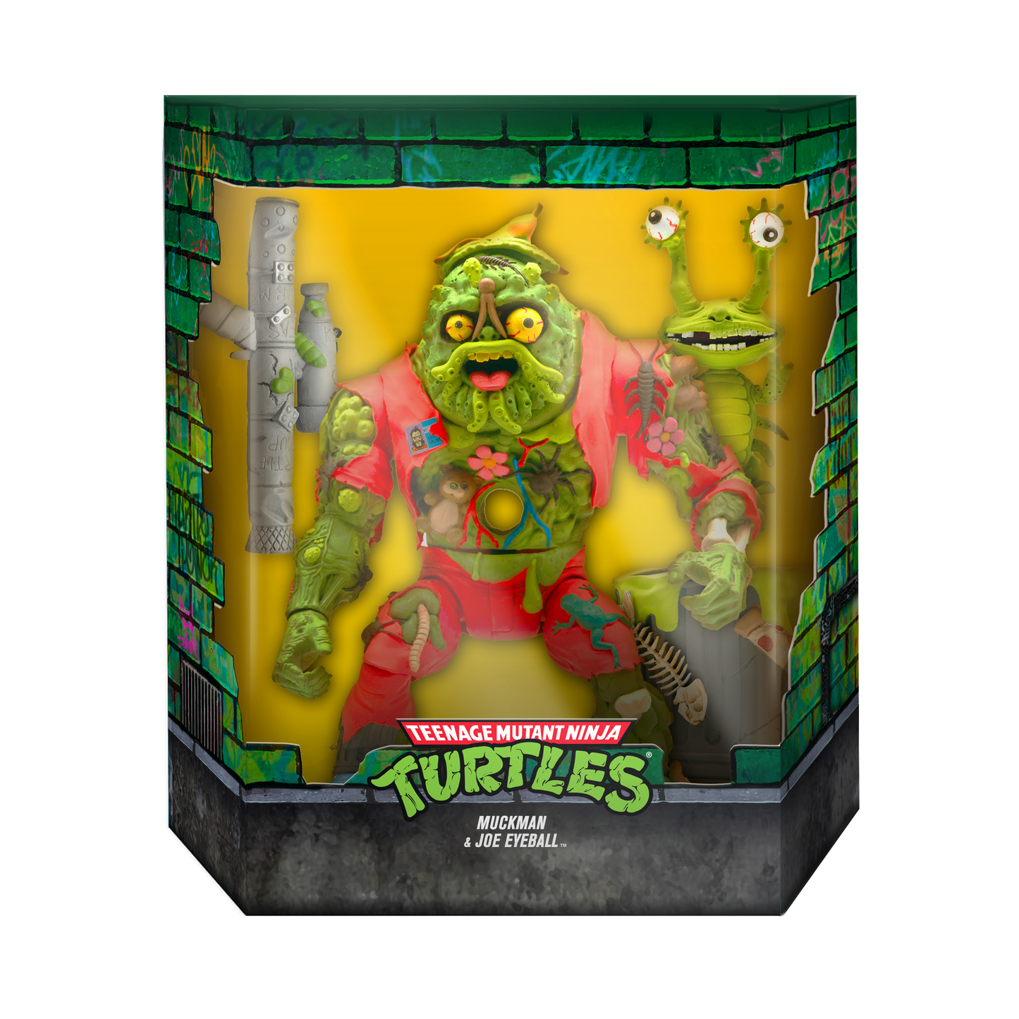 Super7 - TEENAGE MUTANT NINJA TURTLES ULTIMATES! WAVE 4 - MUCKMAN & JOE EYEBALL