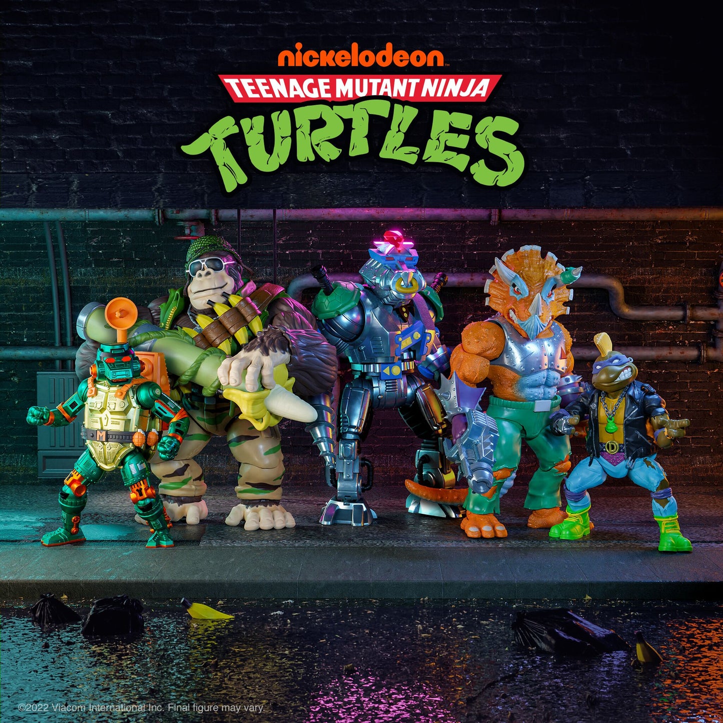 Super7 - TEENAGE MUTANT NINJA TURTLES ULTIMATES W7 - ROBOTIC BEBOP