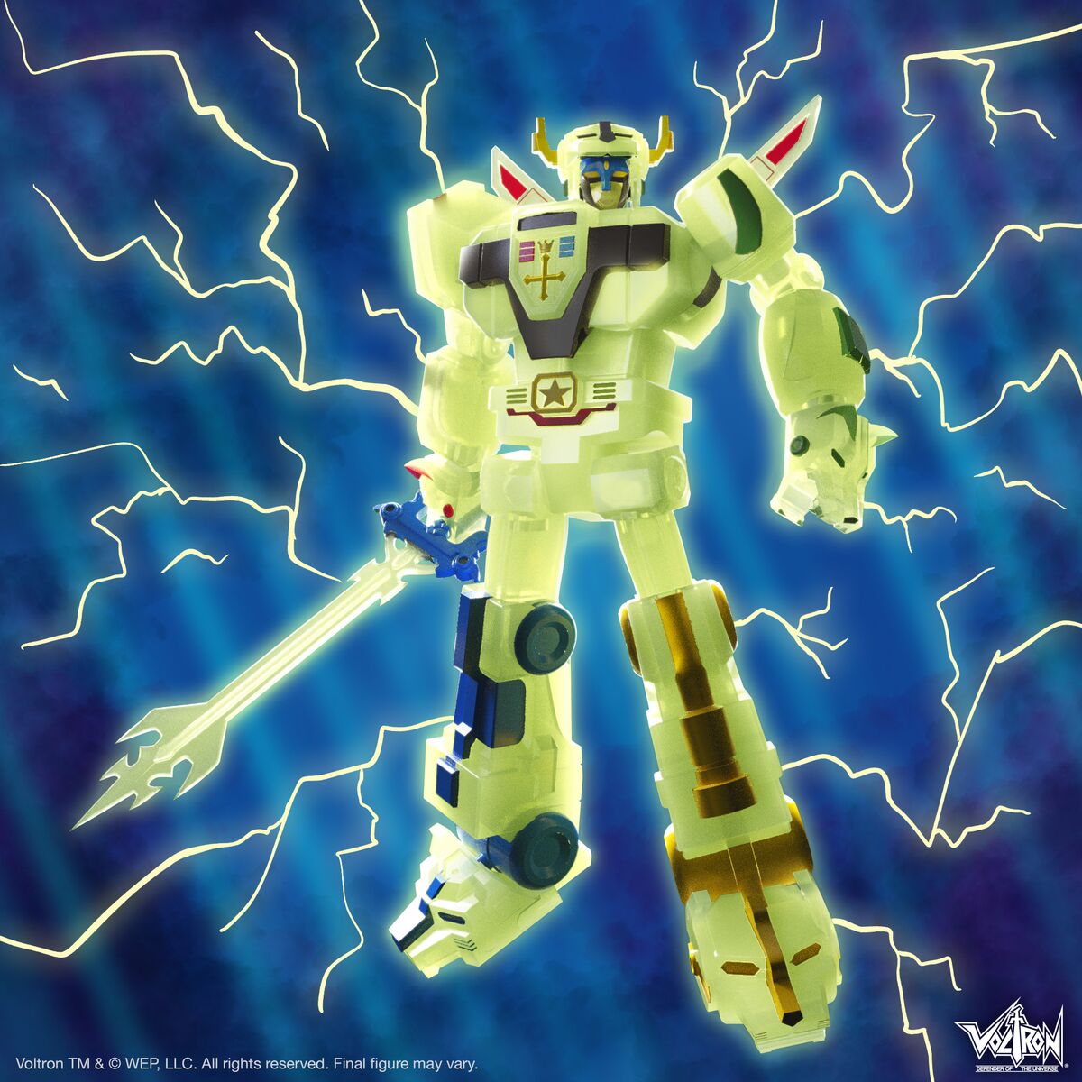 Super7 - VOLTRON ULTIMATES! - VOLTRON (LIGHTNING GLOW)