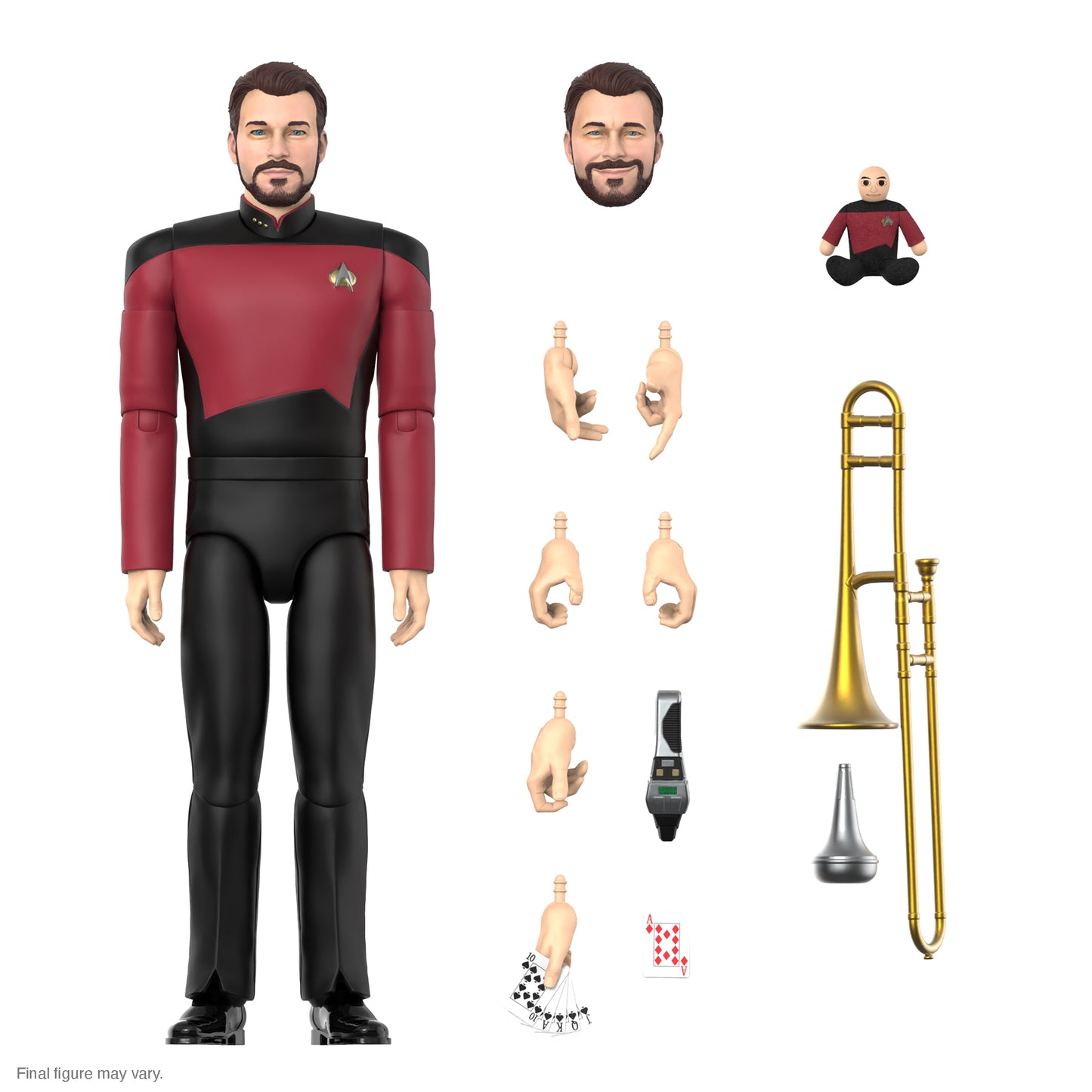 Super7 - STAR TREK: THE NEXT GENERATION ULTIMATES! W1 - RIKER